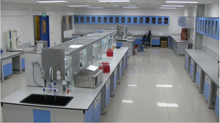 Sơ đồ mặt bằng bố trí phòng thí nghiệm